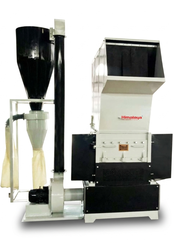 Waste Shredding Machine with Blower & Cyclone